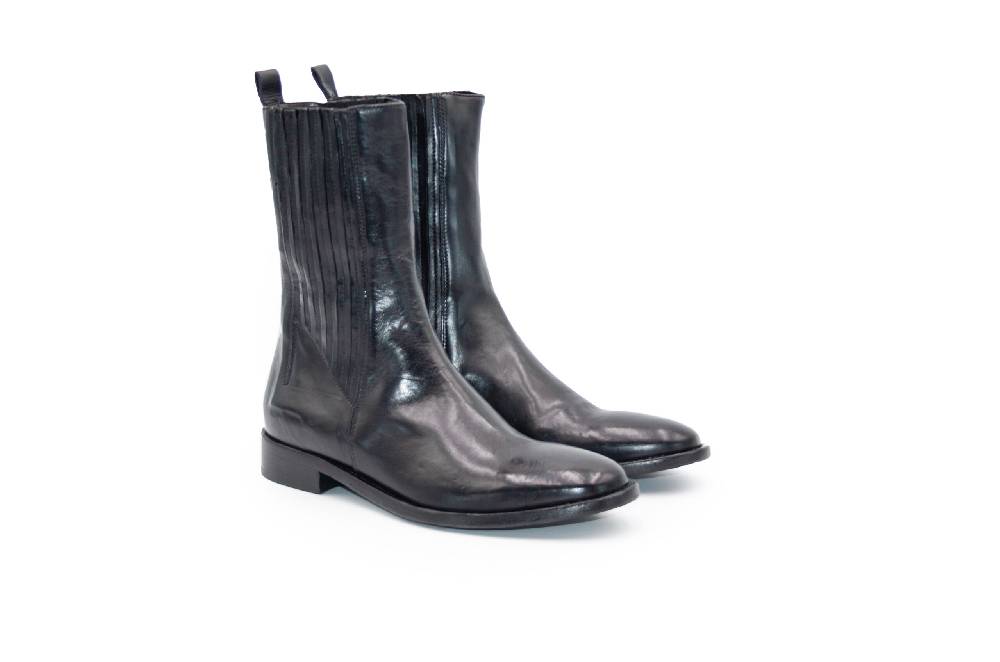 King Tartufoli ELASTIC BOOT BLK CAV Italia