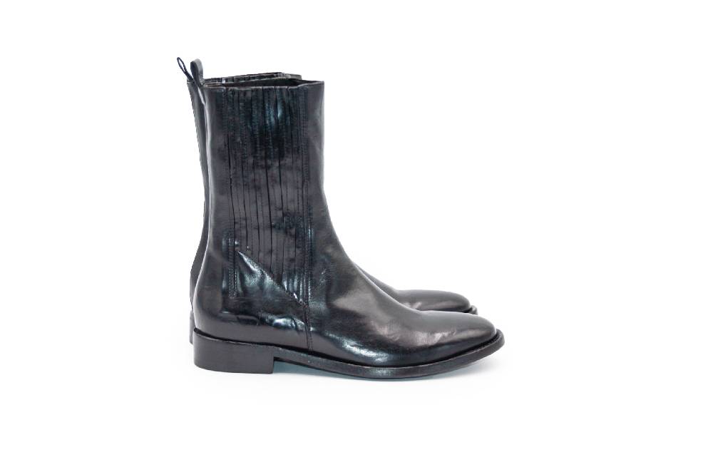King Tartufoli ELASTIC BOOT BLK CAV Italia