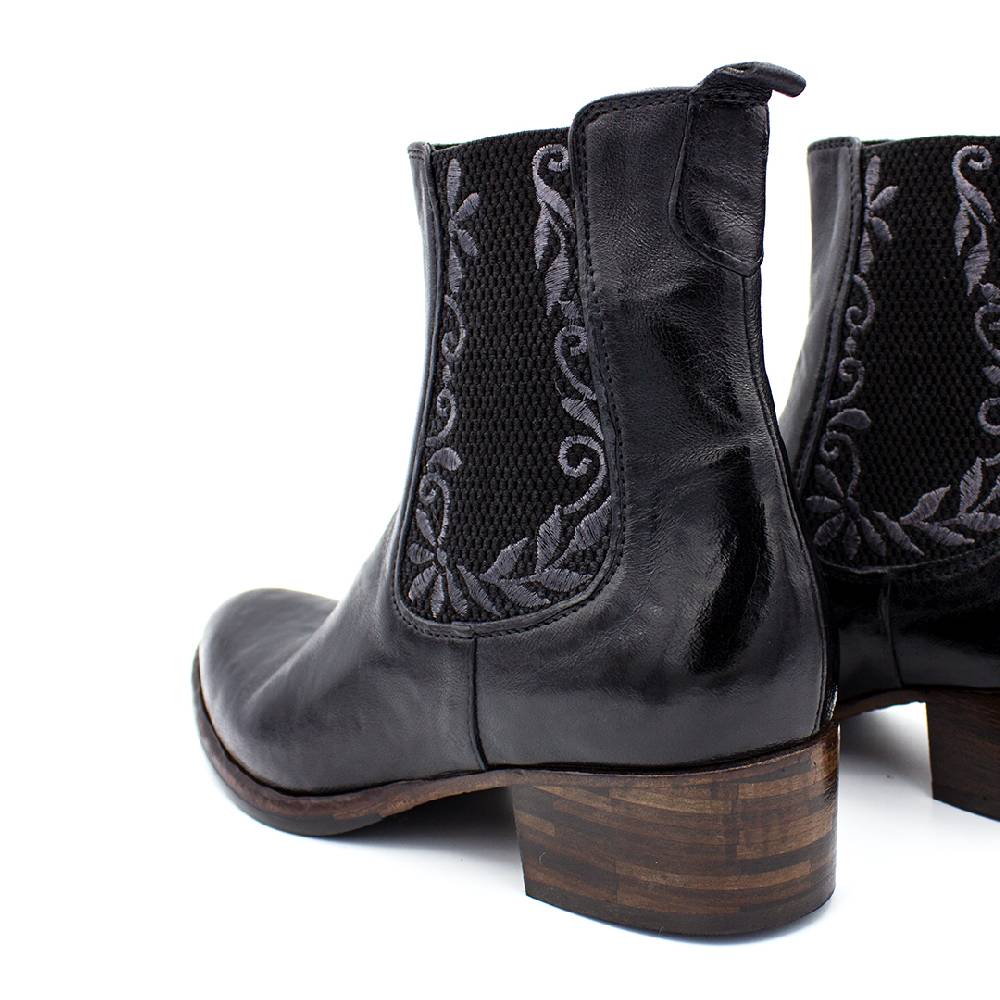 King Tartufoli EMBROIDERED ANKLE BOOT Outlet