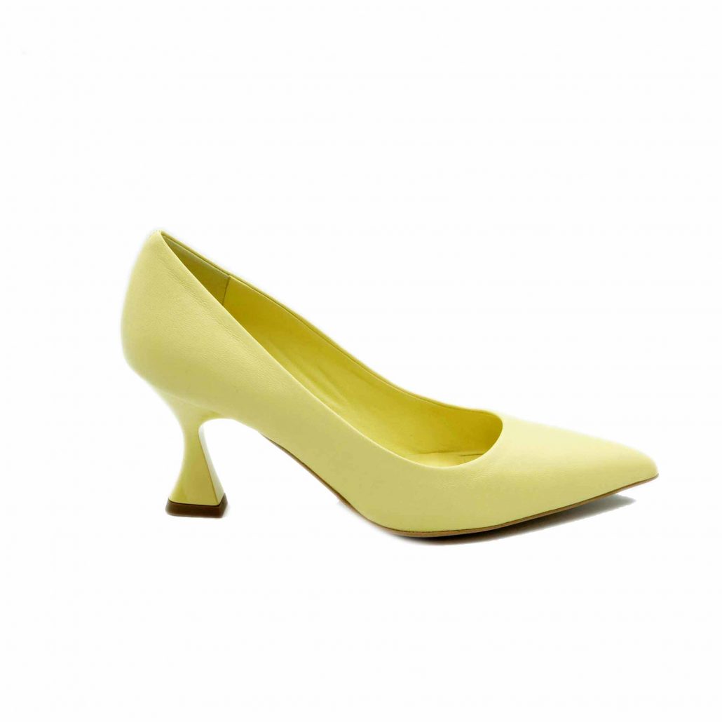 Lea Gu decollete’ in nappa , tacco in plex 70 mm Acquista Ora
