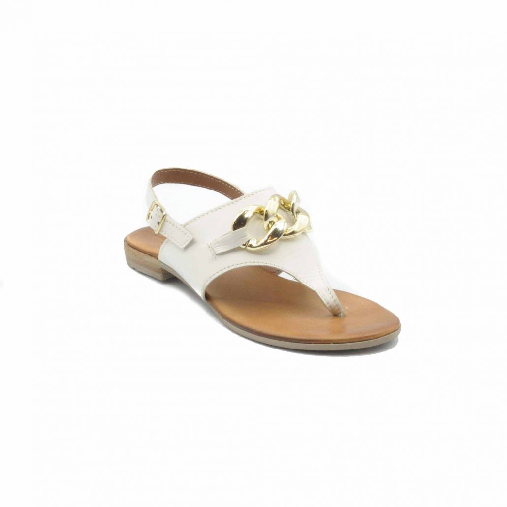 Lea Gu infradito in nappa, accessorio frontale, cinturino in caviglia, tacco 15 mm Fino Al -60%