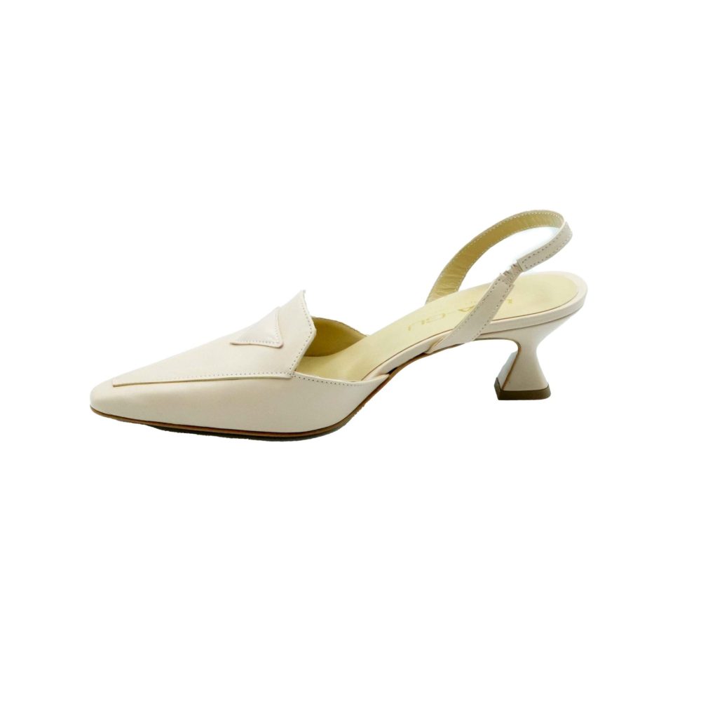 Lea Gu slingback in nappa,tacco 50mm I Più Venduti