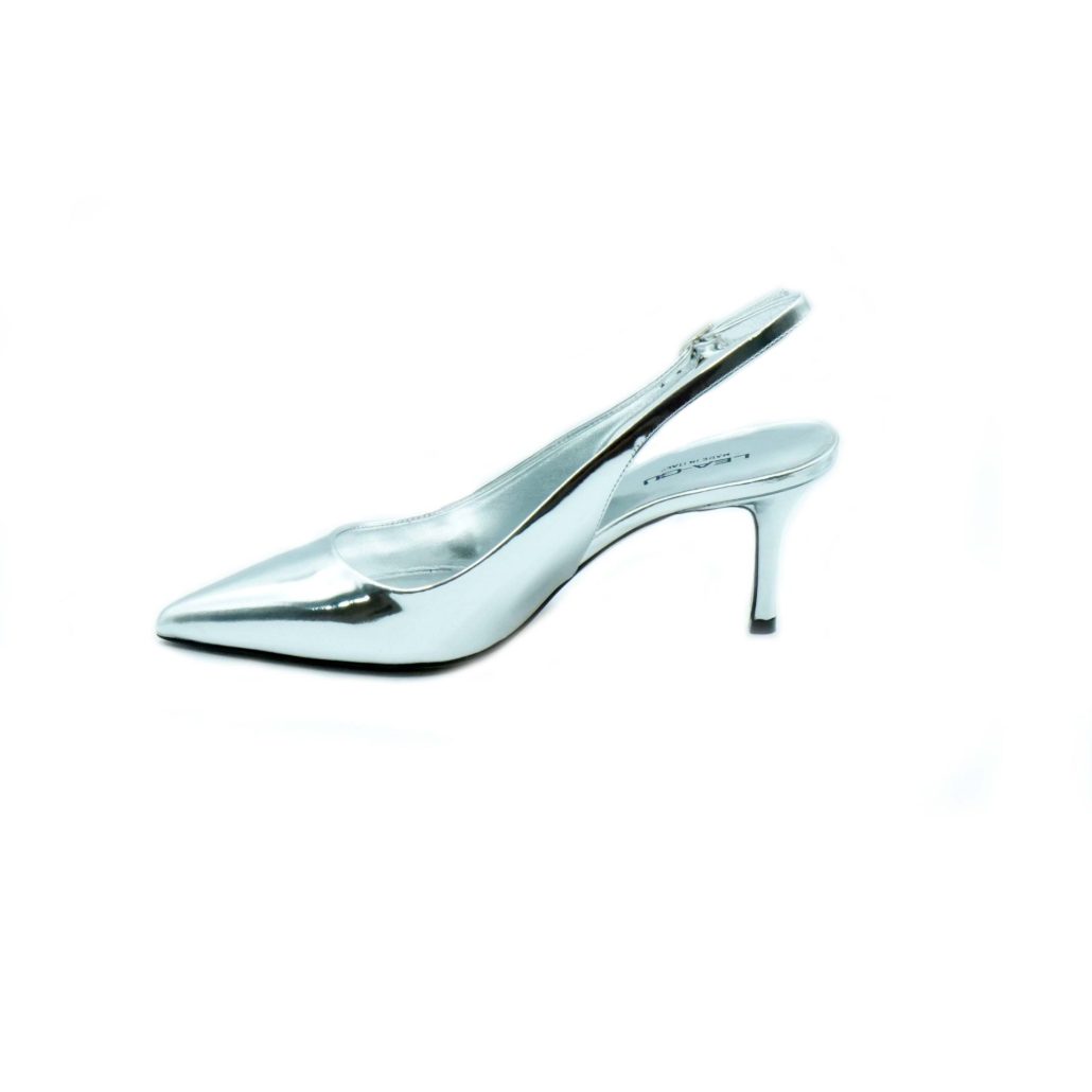 Lea Gu slingback in specchio , tacco 65mm Negozio