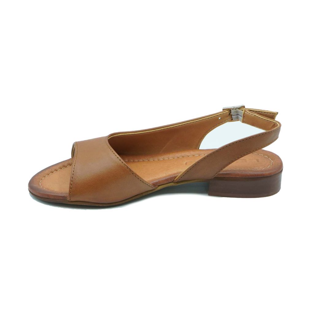 Lea Gu sandalo in nappa, fascia frontale, chiusura posteriore, tacco 20mm Qualità Garantita