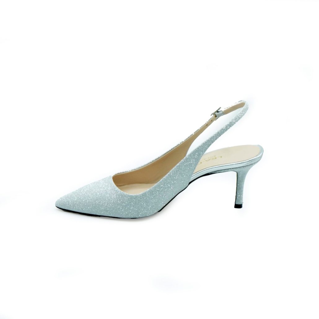 Lea Gu slingback in nappa glitter, tacco 65mm Affare Del Giorno