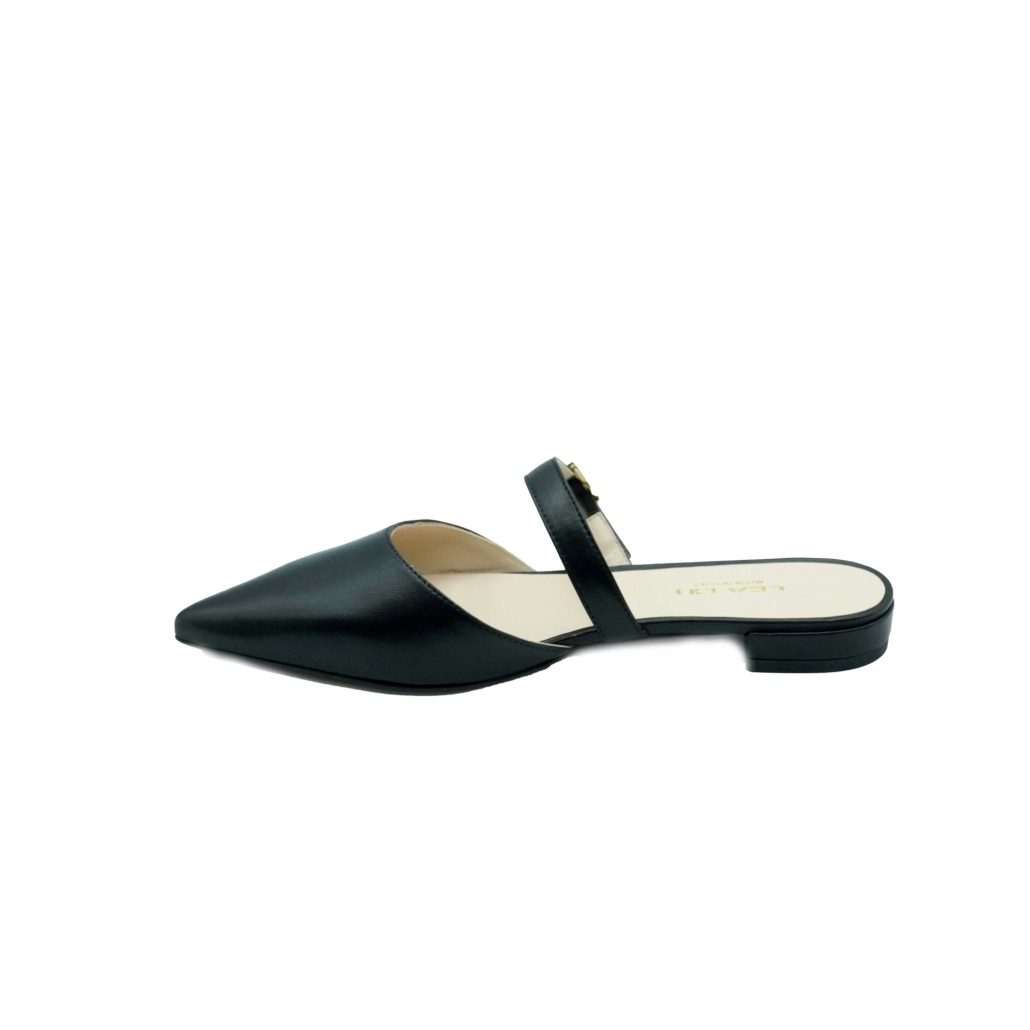 Lea Gu slingback in nappa, cinturino frontale, tacco 10mm Online