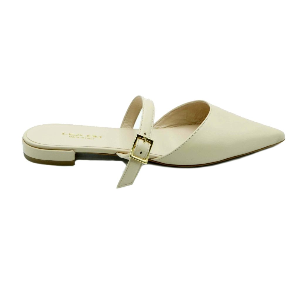 Lea Gu slingback in nappa, cinturino frontale, tacco 10mm Online