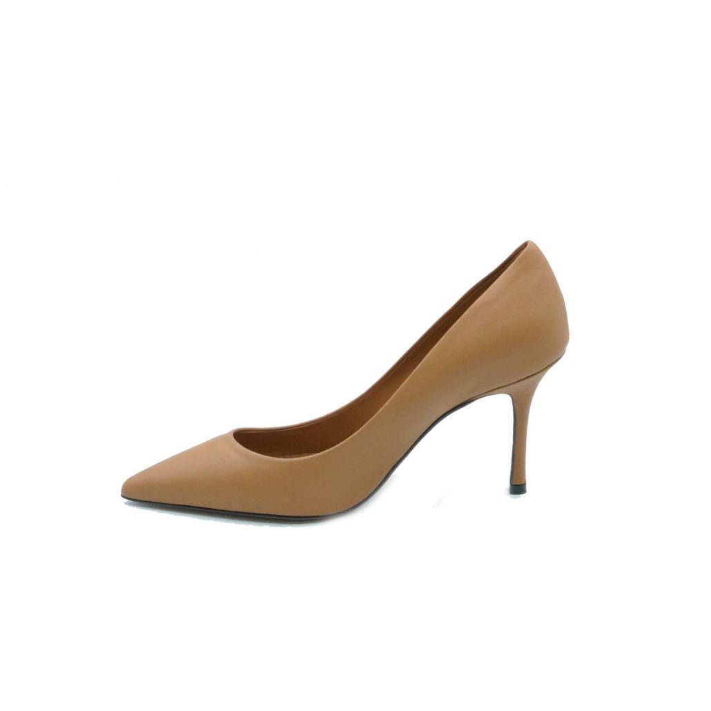 Lea Gu scarpa con tacco in nappa, tacco 85mm Prezzo Ridotto
