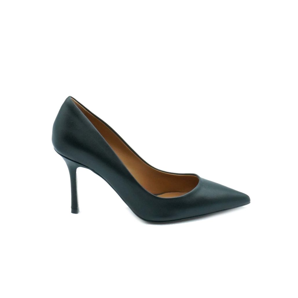 Lea Gu scarpa con tacco in nappa, tacco 85mm Prezzo Ridotto