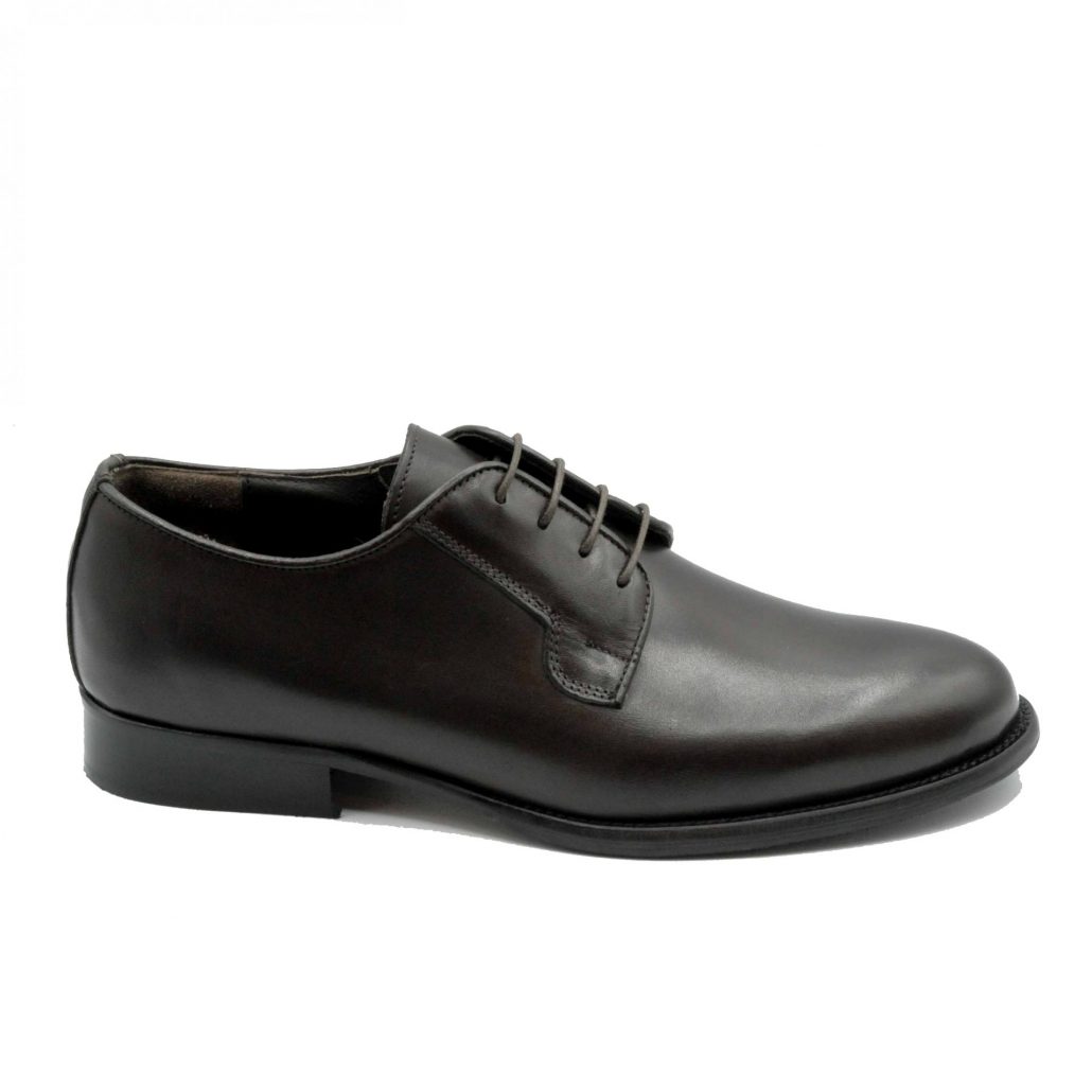 Lea Gu scarpa in nappa, allacciatura frontale, tacco 25 mm Sconto
