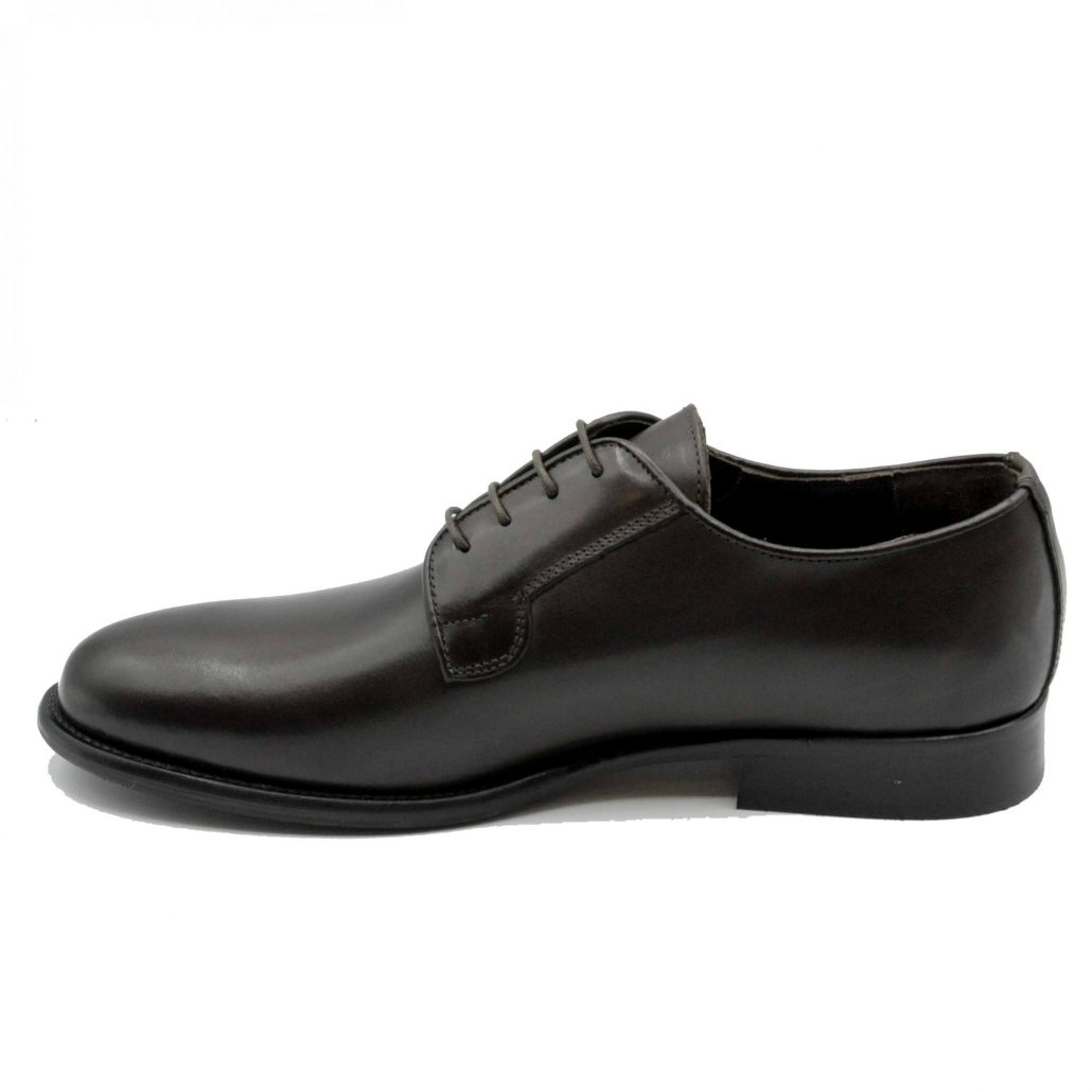 Lea Gu scarpa in nappa, allacciatura frontale, tacco 25 mm Sconto