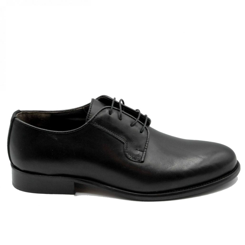 Lea Gu scarpa in nappa, allacciatura frontale, tacco 25 mm Sconto