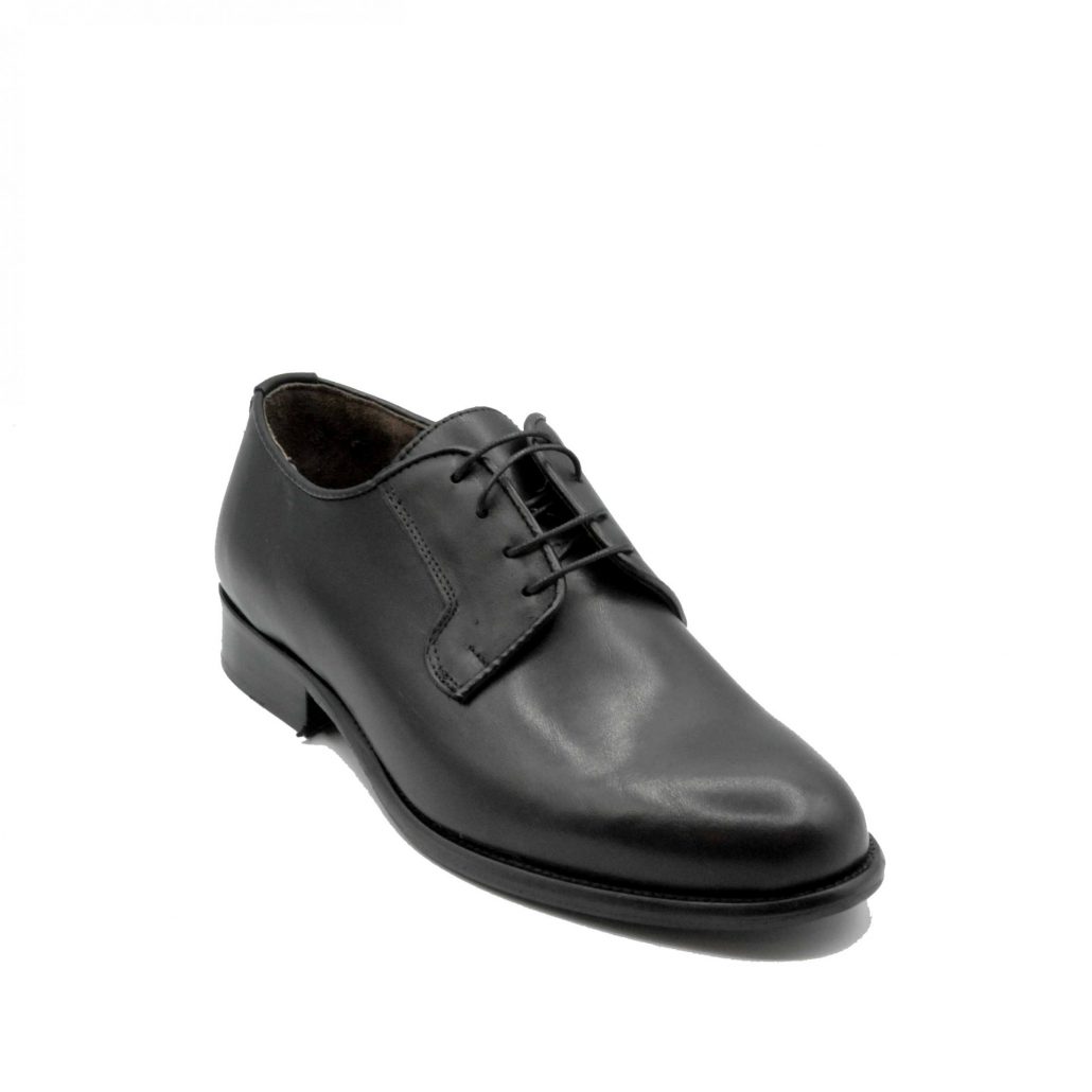 Lea Gu scarpa in nappa, allacciatura frontale, tacco 25 mm Sconto