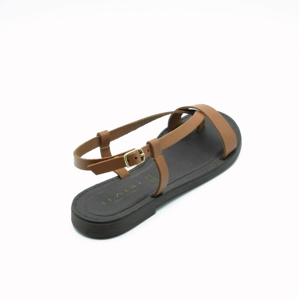 Lea Gu sandalo in nappa, infradito , tacco 15 mm Offerta natalizia