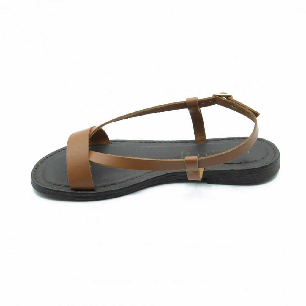 Lea Gu sandalo in nappa, infradito , tacco 15 mm Offerta natalizia