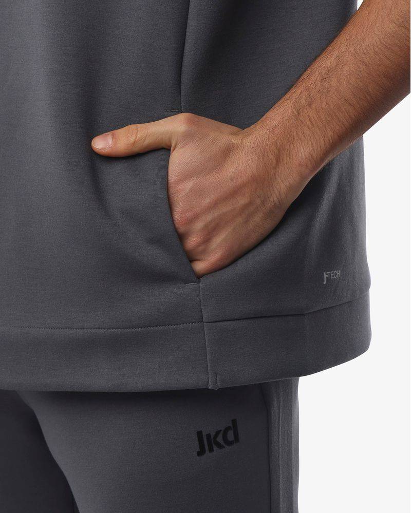 Jaked FELPA SMANICATA CAPPUCCIO ZENITH Affare Del Giorno