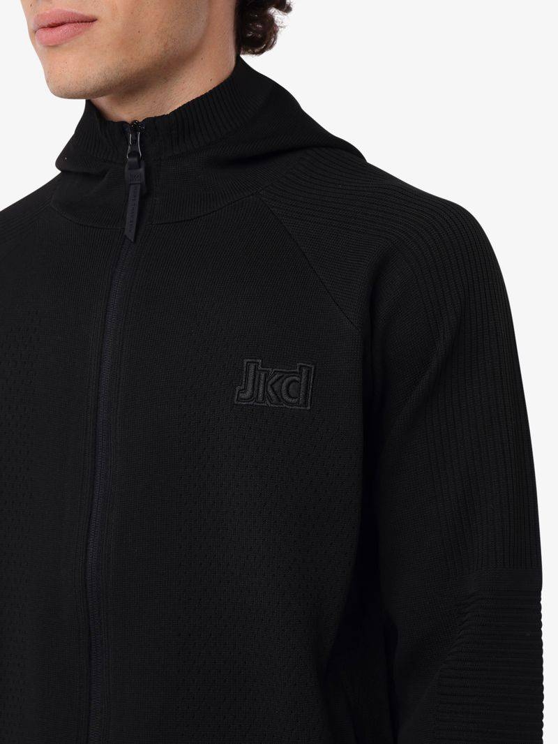 Jaked MAGLIA CAPPUCCIO FULL ZIP SPORT COSY Italia