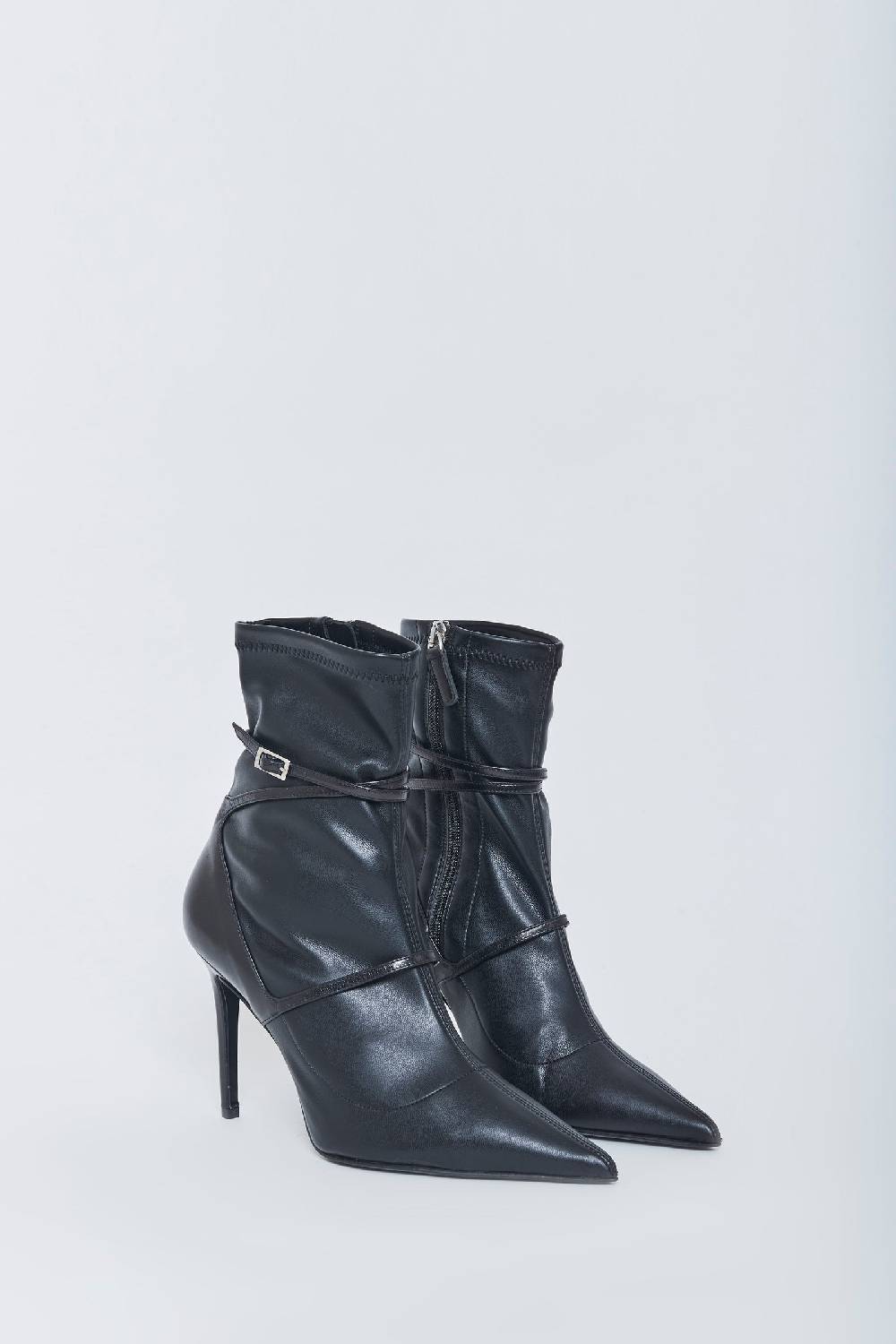 Kalliste K95 STRETCH ANKLE BOOTS BLACK In Saldo