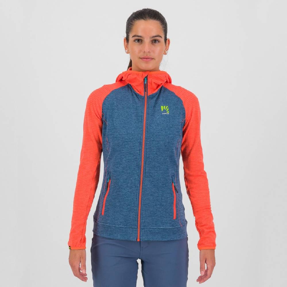 Karpos AMBRIZZOLA W FULL-ZIP HOODIE Promozione Limitata