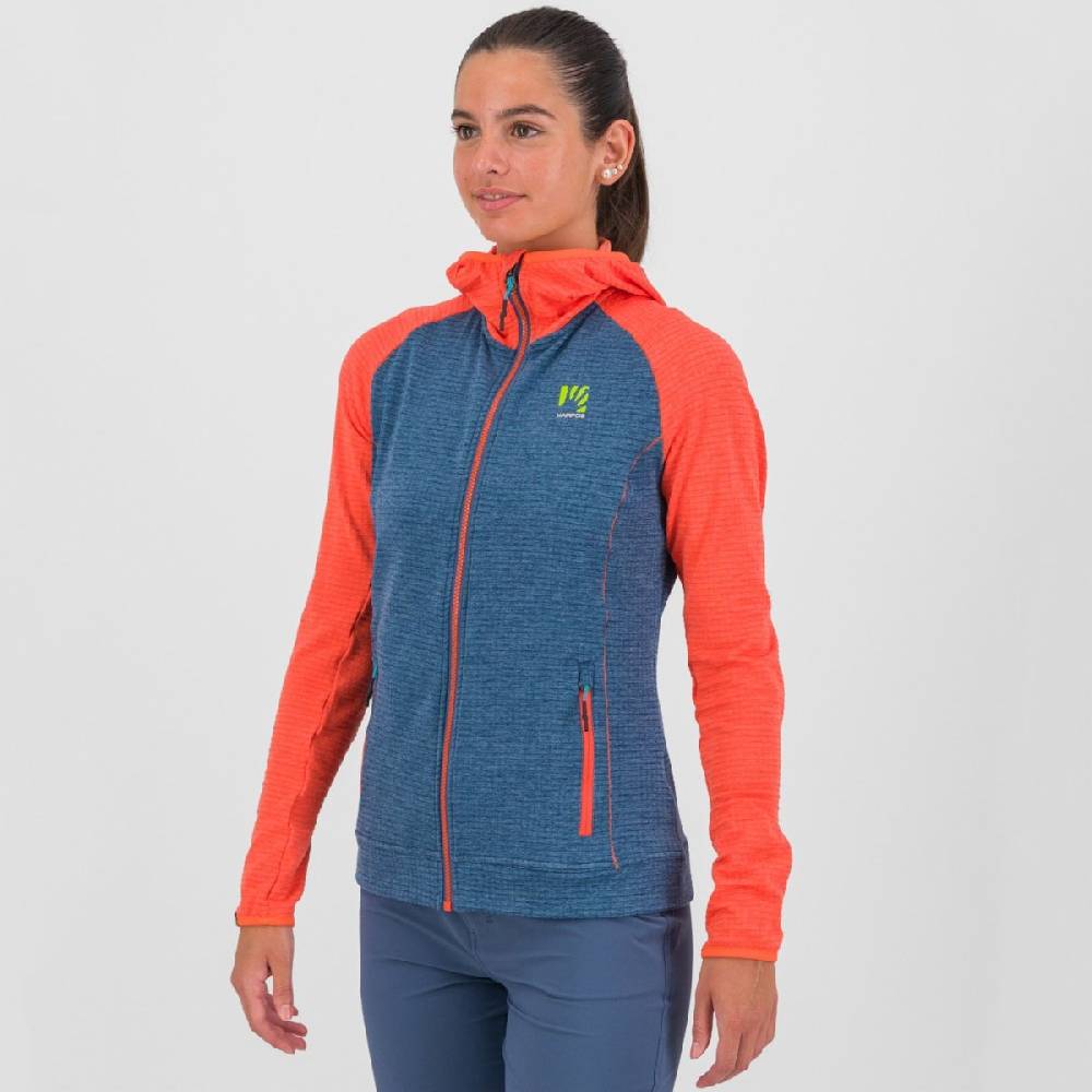 Karpos AMBRIZZOLA W FULL-ZIP HOODIE Promozione Limitata