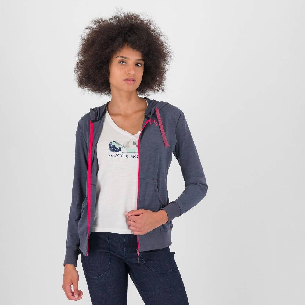 Karpos COPPOLO MERINO W FULL ZIP HOODIE Offerta Giorno del Papà