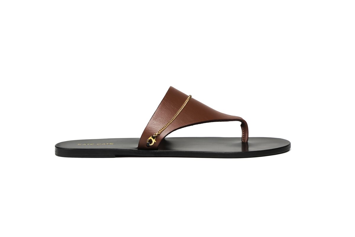Kate Cate PHOEBE CHAINED SANDALS Nuova