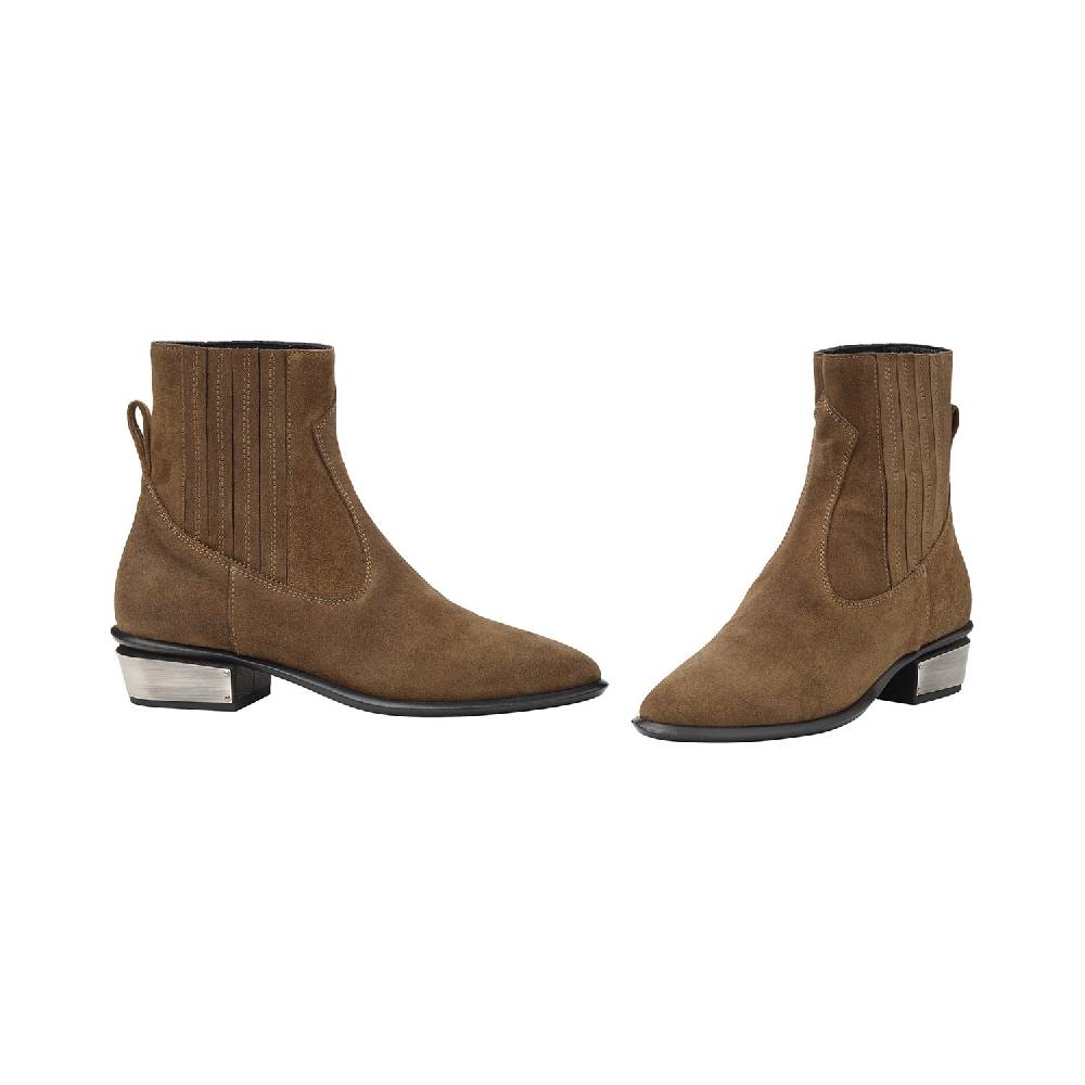 Kate Cate COWBOY KATE BOOTS TABACCO GREASY SUEDE CALFSKIN Qualità Garantita