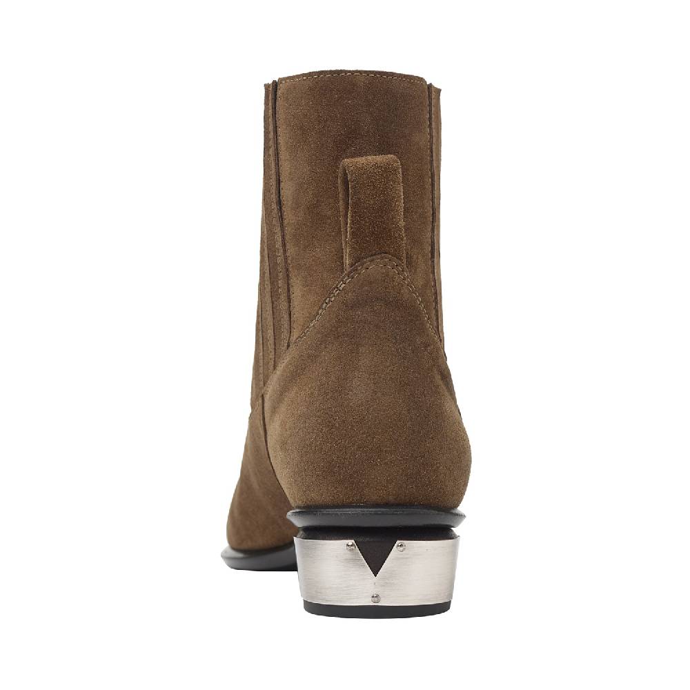 Kate Cate COWBOY KATE BOOTS TABACCO GREASY SUEDE CALFSKIN Qualità Garantita