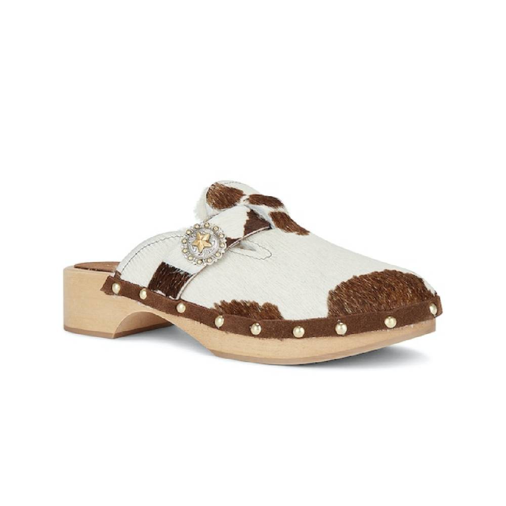Kate Cate ALLEGRA CLOGS PONY COW Fino Al -60%