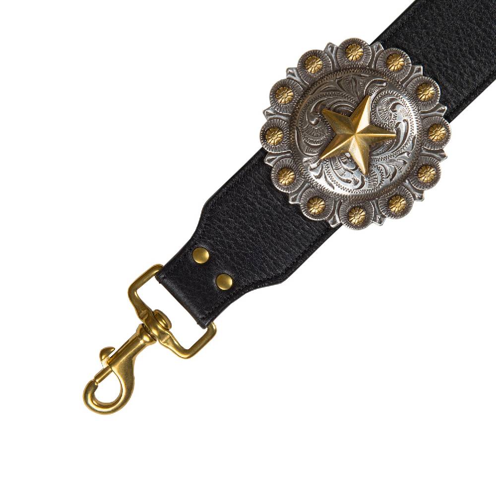 Kate Cate REGINA SHOULDER STRAP BLACK NAPPA CALFSKIN Negozi Online