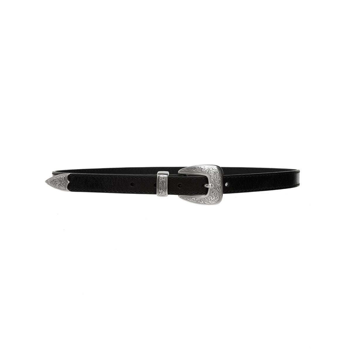 Kate Cate THIN LEA BLACK SHINY LEATHER Convenienza