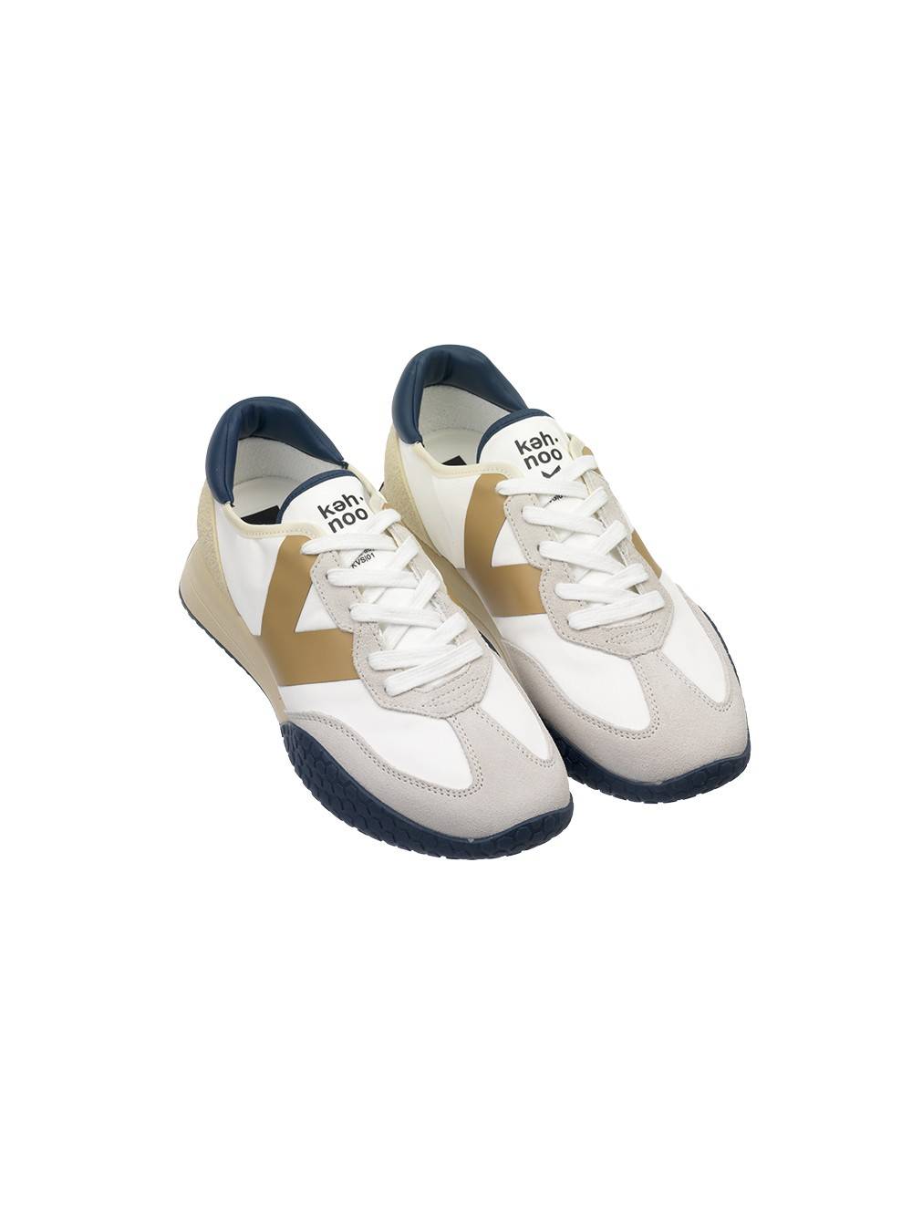 Kehnoo KM 9313 WHITE-BEIGE-NAVY In Linea