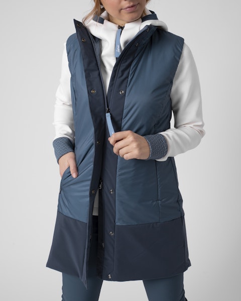 Lamunt ELENA GILET LUNGO IN CASHMERE Acquista Ora