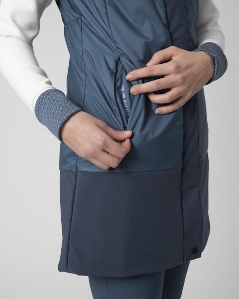 Lamunt ELENA GILET LUNGO IN CASHMERE Acquista Ora