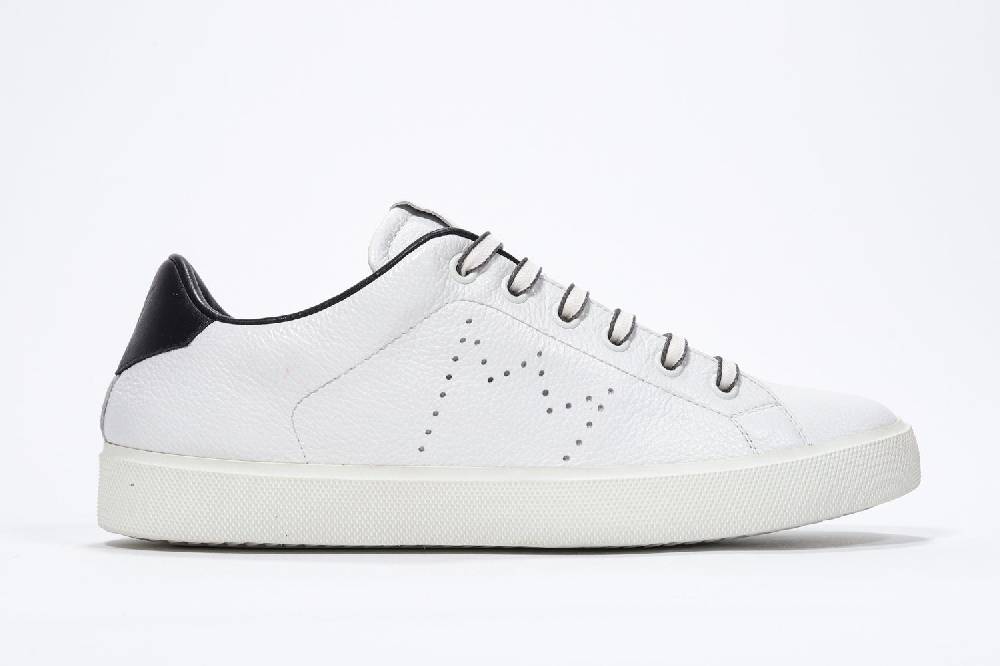 Leather Crown LC06 | Bianche & Nere - Basse - Donna Leather Crown LC06 | Bianche & Nere - Basse - Donna