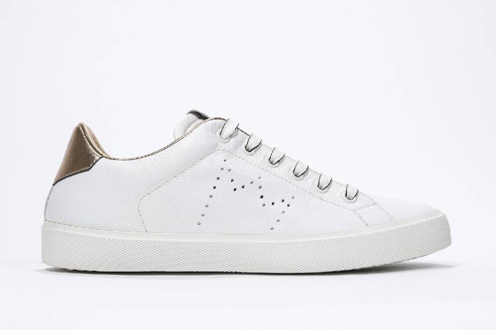 Leather Crown LC06 | Oro & Bianche - Basse - Donna Leather Crown LC06 | Oro & Bianche - Basse - Donna