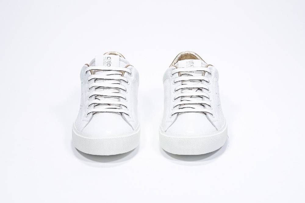 Leather Crown LC06 | Oro & Bianche - Basse - Donna 2025