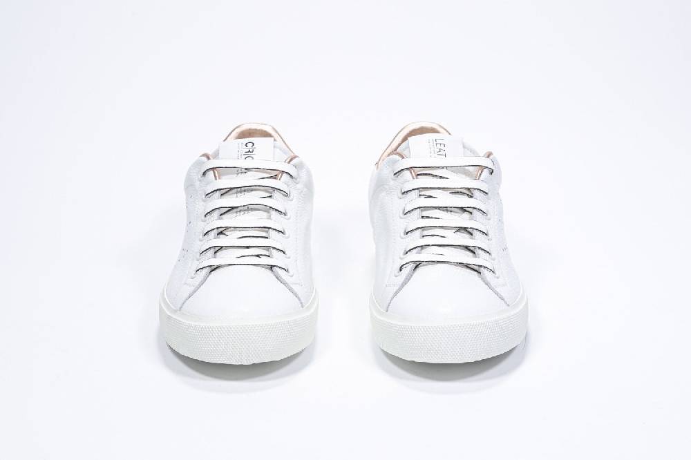 Leather Crown LC06 | Rame & Bianche - Basse - Donna Italy