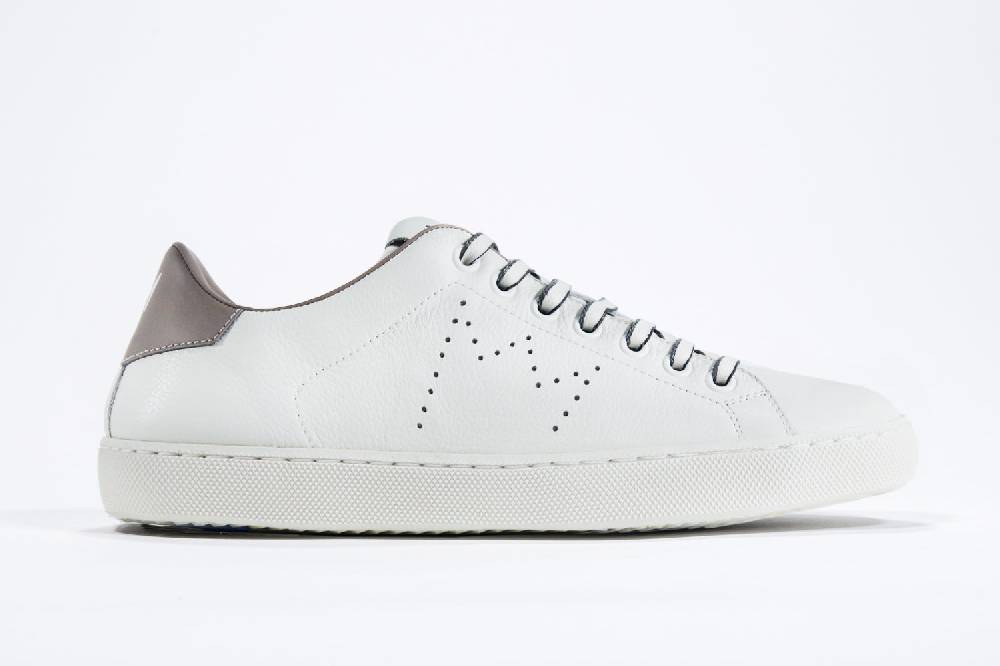 Leather Crown LC06 | Beige & Bianche - Basse - Donna Leather Crown LC06 | Beige & Bianche - Basse - Donna