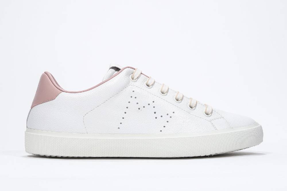 Leather Crown LC06 | Rosa & Bianche - Basse - Donna Leather Crown LC06 | Rosa & Bianche - Basse - Donna