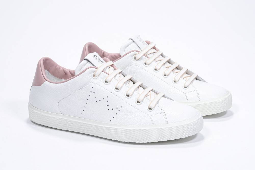 Leather Crown LC06 | Rosa & Bianche - Basse - Donna 2025
