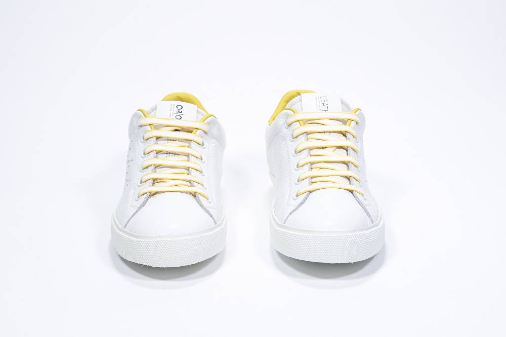 Leather Crown LC06 | Gialle & Bianche - Basse - Donna In Linea