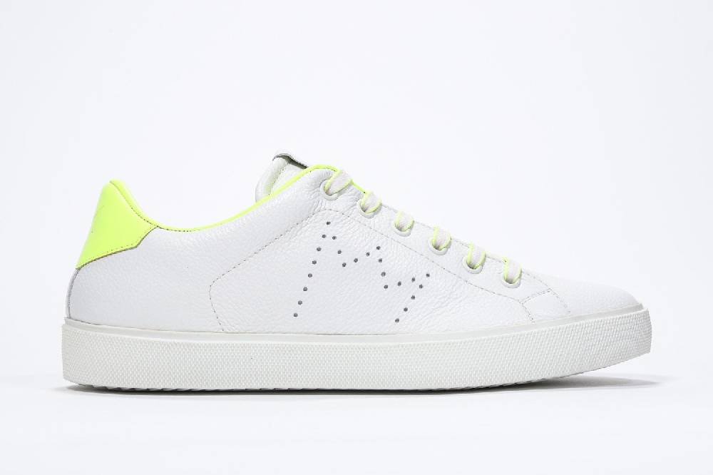 Leather Crown LC06 | Neon & Bianche - Basse - Donna Leather Crown LC06 | Neon & Bianche - Basse - Donna