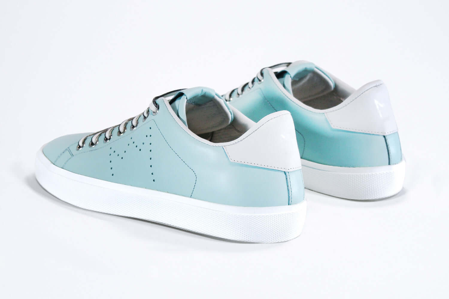 Leather Crown LC06 | Sky & White - BASSE - Donna Spedizione Gratuita