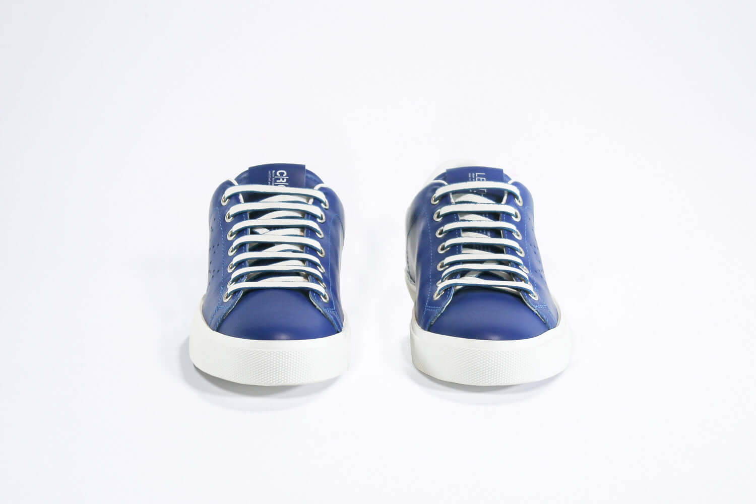 Leather Crown LC06 | Denim e bianco - BASSE - Donna Pezzi Unici