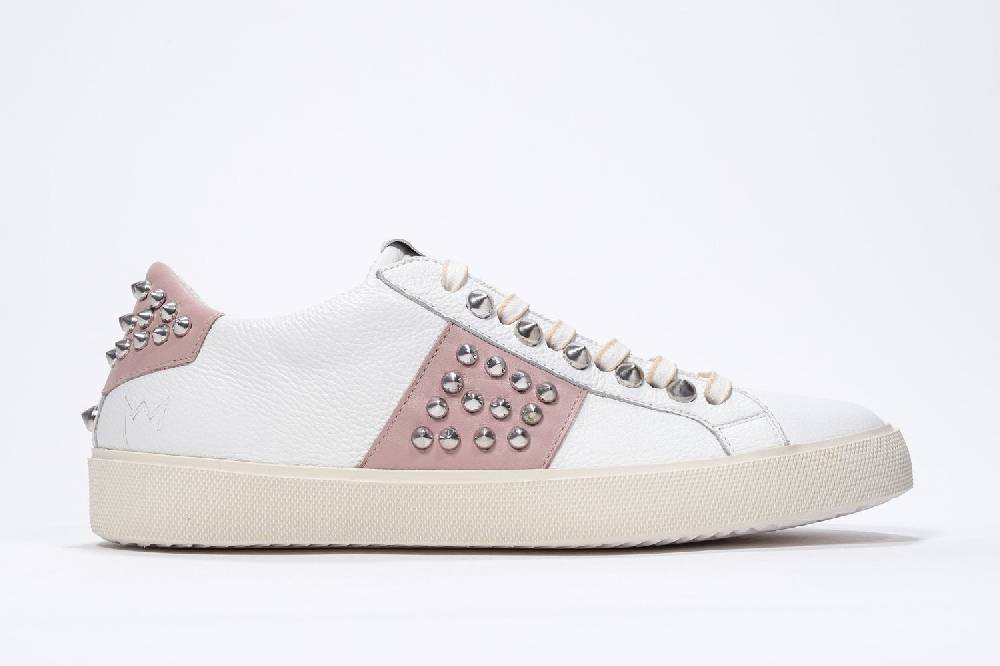 Leather Crown STUDLIGHT | Rosa e bianco - BASSE - Donna Shopping Online
