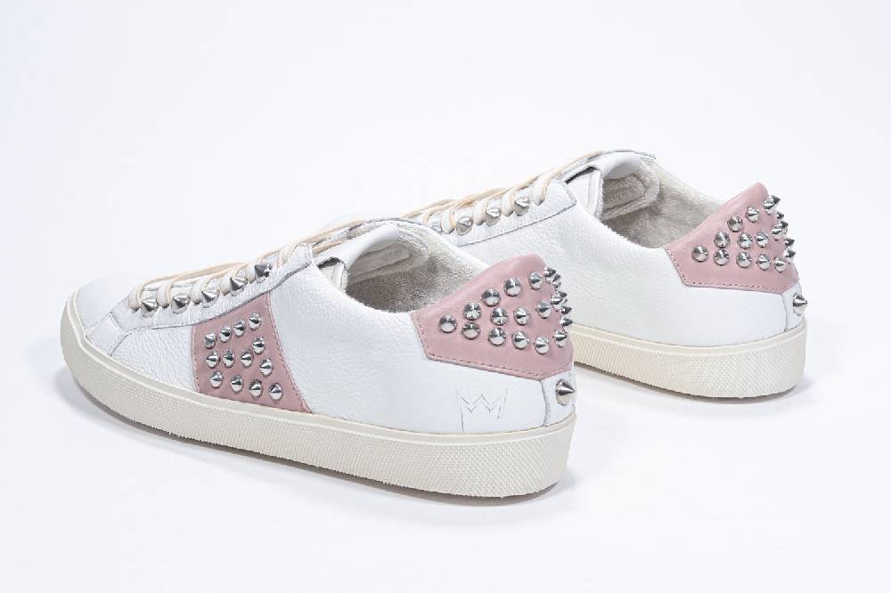 Leather Crown STUDLIGHT | Rosa e bianco - BASSE - Donna Shopping Online
