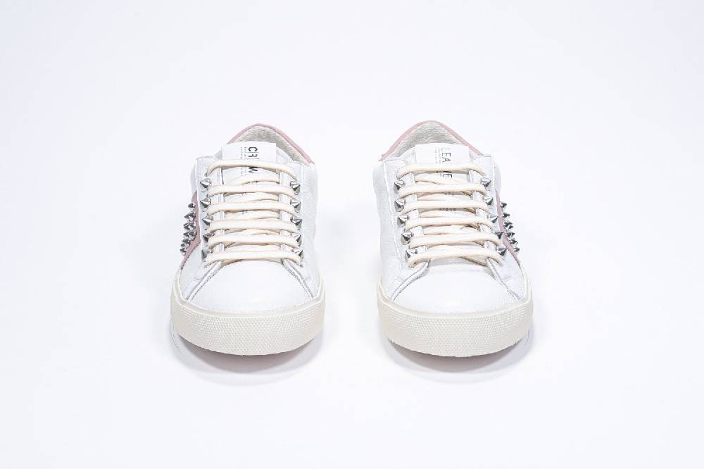 Leather Crown STUDLIGHT | Rosa e bianco - BASSE - Donna Shopping Online