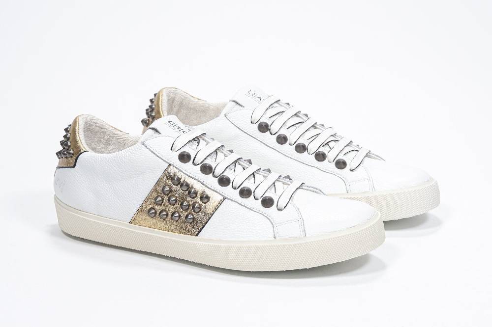 Leather Crown STUDLIGHT | Oro e bianco - BASSE - Donna Affare Del Giorno