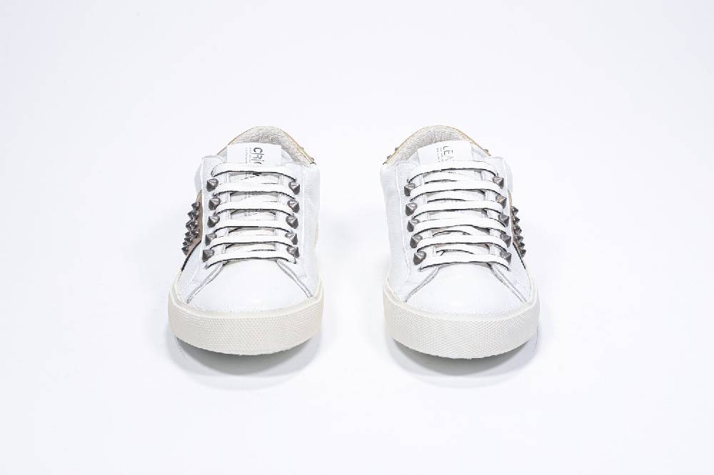 Leather Crown STUDLIGHT | Oro e bianco - BASSE - Donna Affare Del Giorno